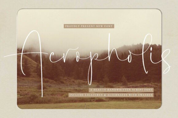 Acropholis: The Font That Can Elevate Your Brand's Story