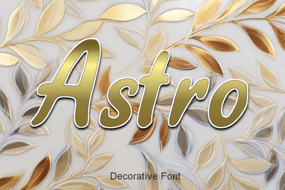 Astro: A Font That Brings Sophisticated Charm to Your Creations