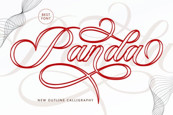 Choosing Panda Outline: A Modern Script Font for Your Website