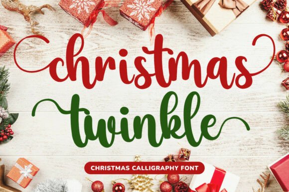 Christmas Twinkle: A Font That Makes Your Brand Feel Festive and Friendly