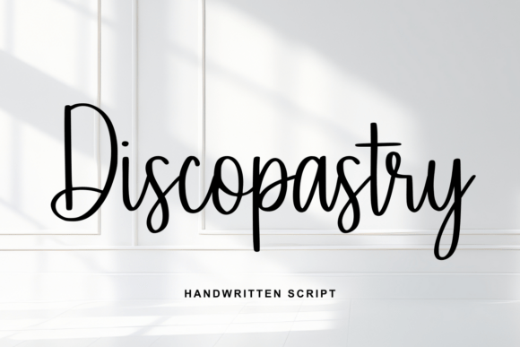 Discopastry Font: A Sweet Script for Brand-Focused Web Design