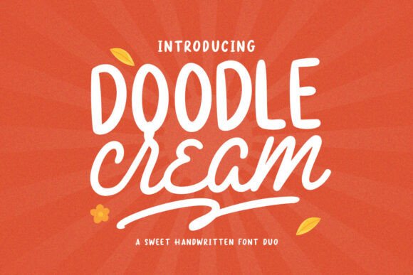 Doodle Cream Font: A Web Designer's Take on a Sweet Duo