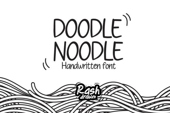 Doodle Noodle: The Elegant Script Font for a Polished Brand