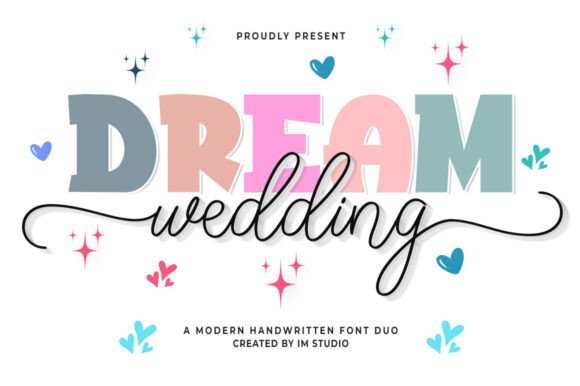 Dream Wedding Duo: A Versatile Font Pair for Modern Web Design
