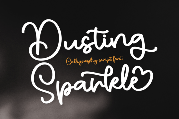 Dusting Sparkle Font: A Playful Script for Your Creative Business