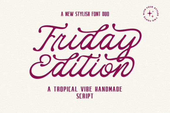 Friday Edition Duo: The Strategic Font Pair for Digital Visibility