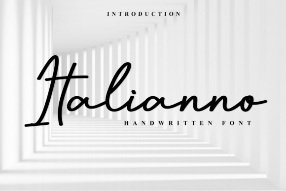 Italianno: A Font for Your Handmade Story