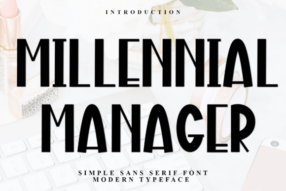 Millennial Manager: A Friendly Handwritten Font for Digital Creators