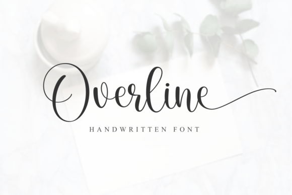 Overline: The Script Font Designed for Digital Communication