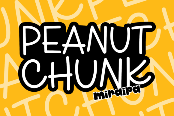 Peanut Chunk: A Handwritten Font for Editorial Warmth