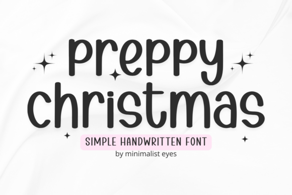 Preppy Christmas: A Friendly Font for Modern Marketing