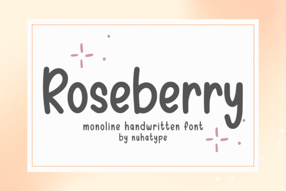 Roseberry: A Font for Quiet, Editorial Moments