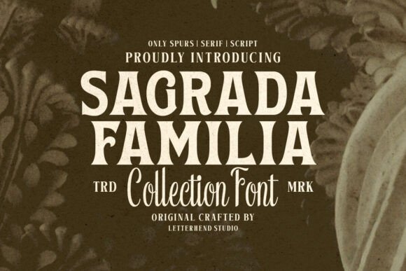 Sagrada Familia: A Serif Font Designed for Storytelling