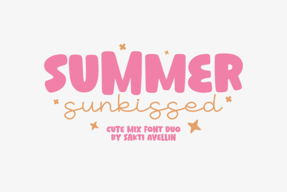 Summer Sunkissed: A Font Perfect for Branding Warm, Creative Projects
