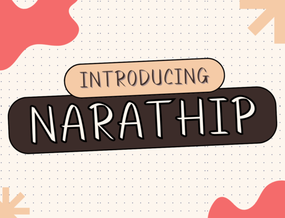 The Narathip Font: A Friendly Serif for Brand Communication