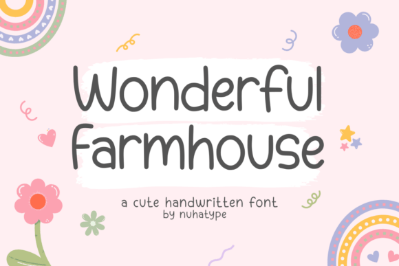Wonderfulfarmhouse: The Clear and Simple Font for Your Campaign